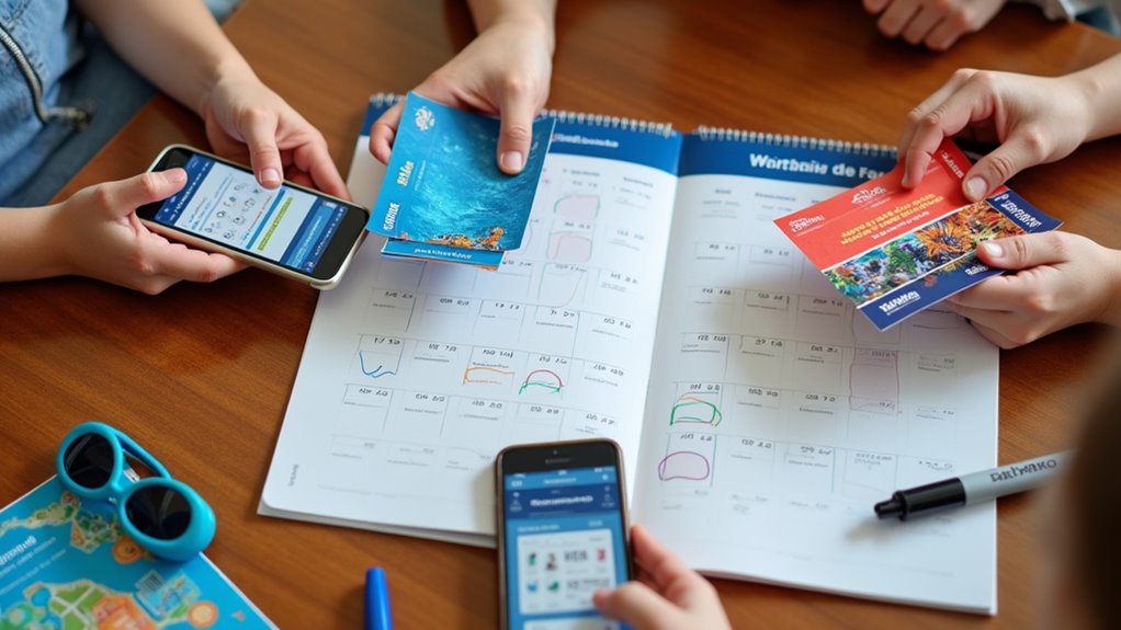 prepaid tickets dining options