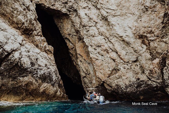 Private Blue cave, Mamma Mia and Hvar, 5 islands tour from Trogir - Visiting the Island of Vis and Monk Seal Cave