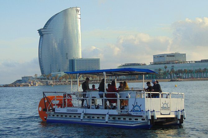 Private Boat rental - Pedal Cruises Barcelona - Cycle Boat - Drinks, Music, and the Vibe