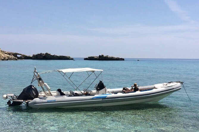 Private Boat Tour of Crete Coastlines - The Boat & First Stop: Sfakia