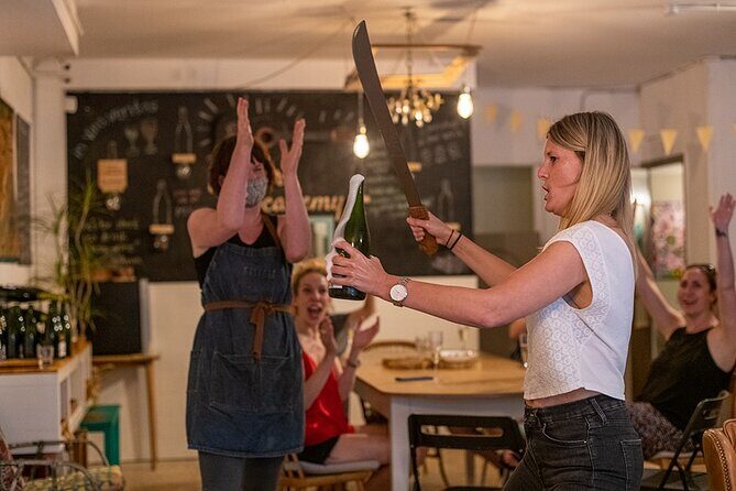 Private Cava Sabrage and Paella Class in Barcelona - The Vibe and Who Its Best For