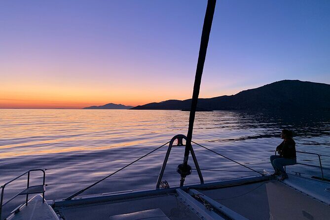 Private Full Day Catamaran Cruise from Paros with Lunch - The Experience of a Private Tour