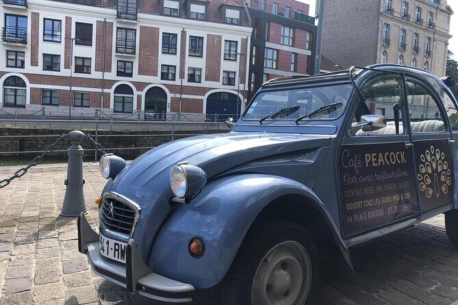 Private Lille Tour by Classic Convertible 2CV with Champagne - Pricing and Value