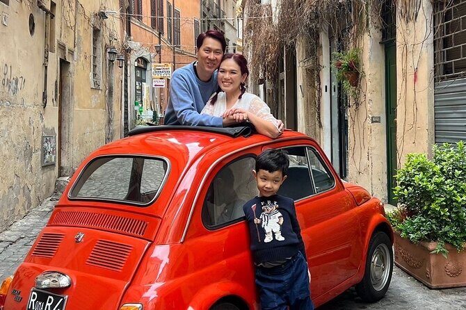 Private Rome Tour in Classic Red Fiat500 - What Travelers Are Saying
