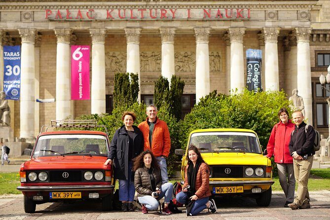 Private Tour: Warsaw City Sightseeing by Retro Fiat - The Itinerary: What You’ll See and Experience