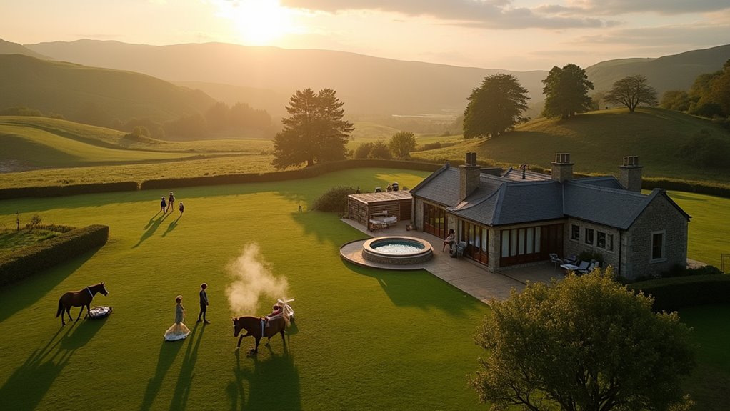 private luxurious family lodges