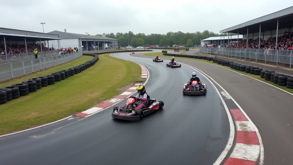 professional racing circuits experience
