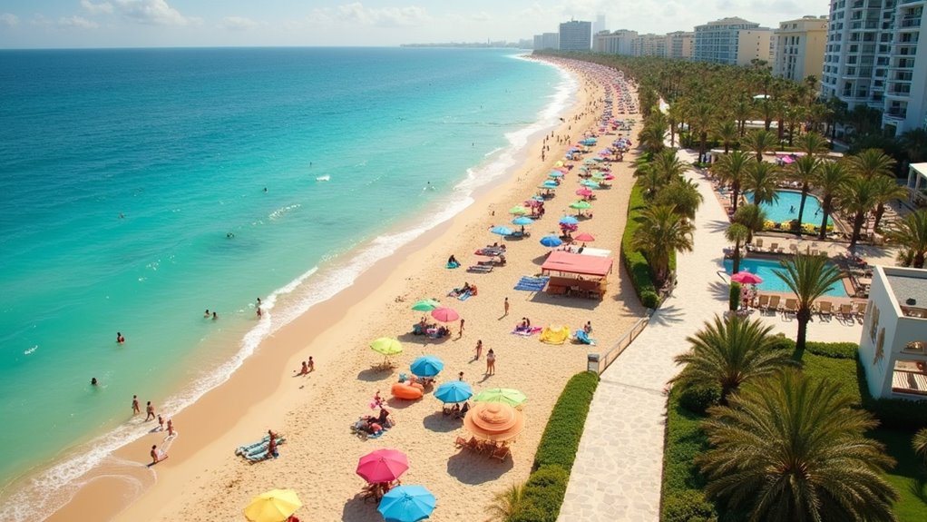 quick beach access for families