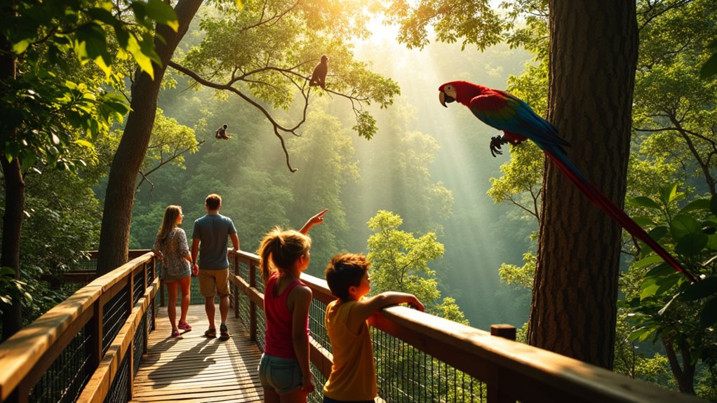 rainforest wildlife family adventures