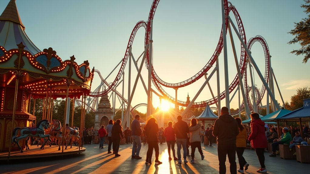 record breaking themed thrill rides