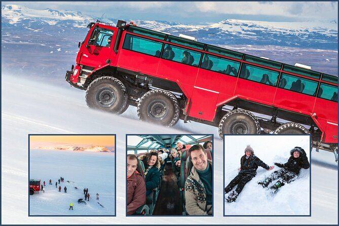 RED GLACIER MONSTER TRUCK Langjokull Glacier Tour from Gullfoss - What’s Included and What’s Not?
