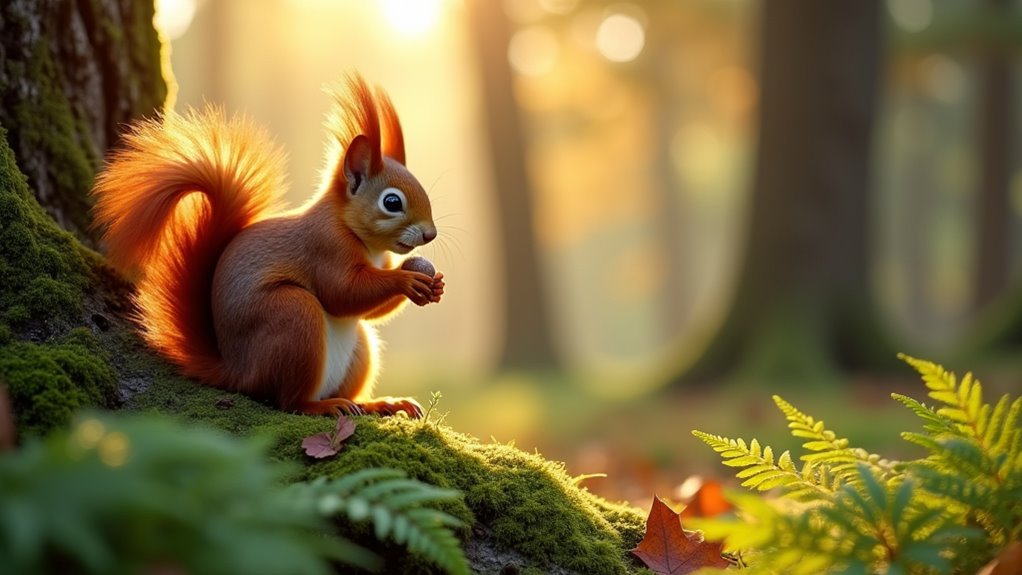 red squirrel forest conservation