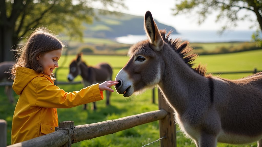 rescue donkeys family fun