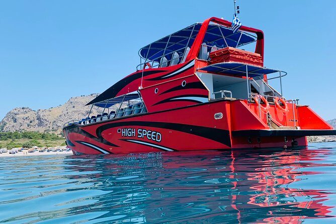 Rhodes High Speed Boat to Lindos - The Value for Money