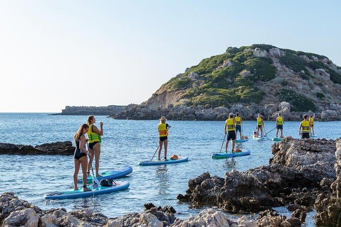 Rhodes: Stand Up Paddle & Snorkel Adventure - What the Experience Looks Like