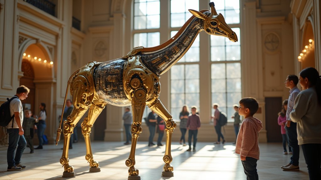 robotic animals interactive exhibits