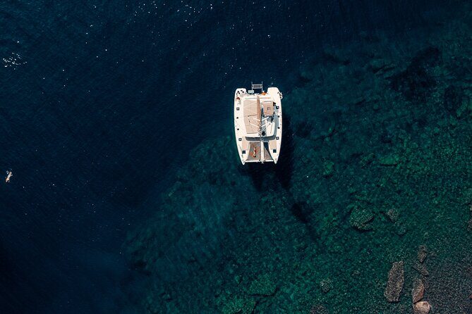 Romantic Sunset Catamaran Caldera Cruise incl. Meal & Drinks - The Itinerary Breakdown: What to Expect