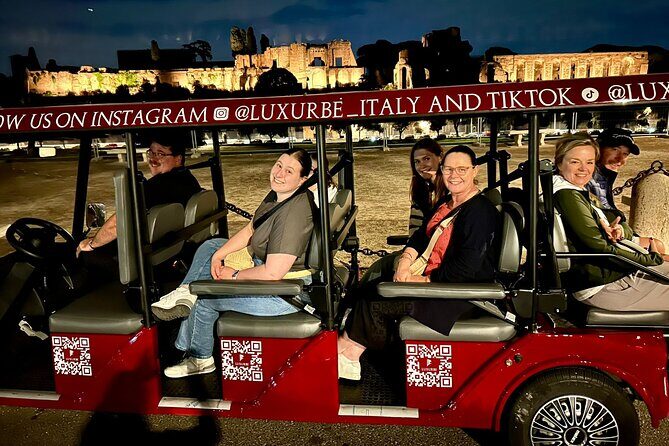 Rome by Night: Golf Cart Tour - The Practical Side: What to Expect
