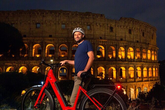 Rome by Night Tour with Top E-bike and optional Italian Dinner - In-Depth Look at the Itinerary