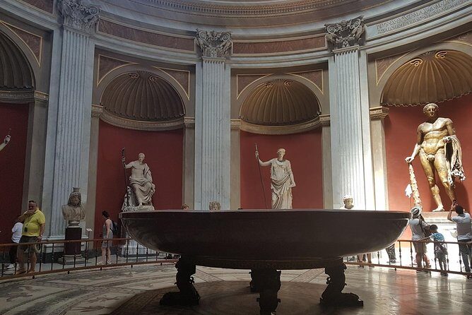 Rome: Vatican Museums Private Afternoon Tour with Wine Tasting - Walking Through the Itinerary