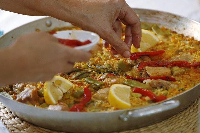 Rooftop Paella Seafood Cooking Class Experience in Barcelona - The Food and Drinks