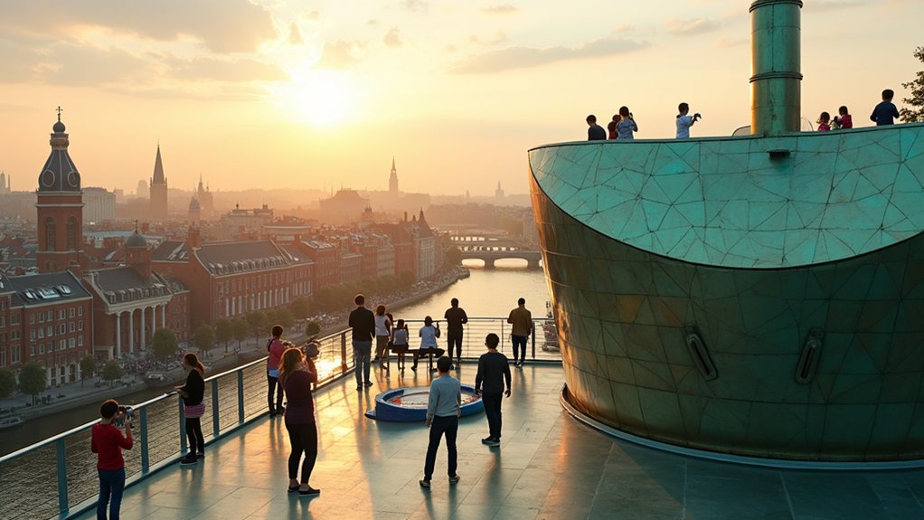 rooftop science and photos