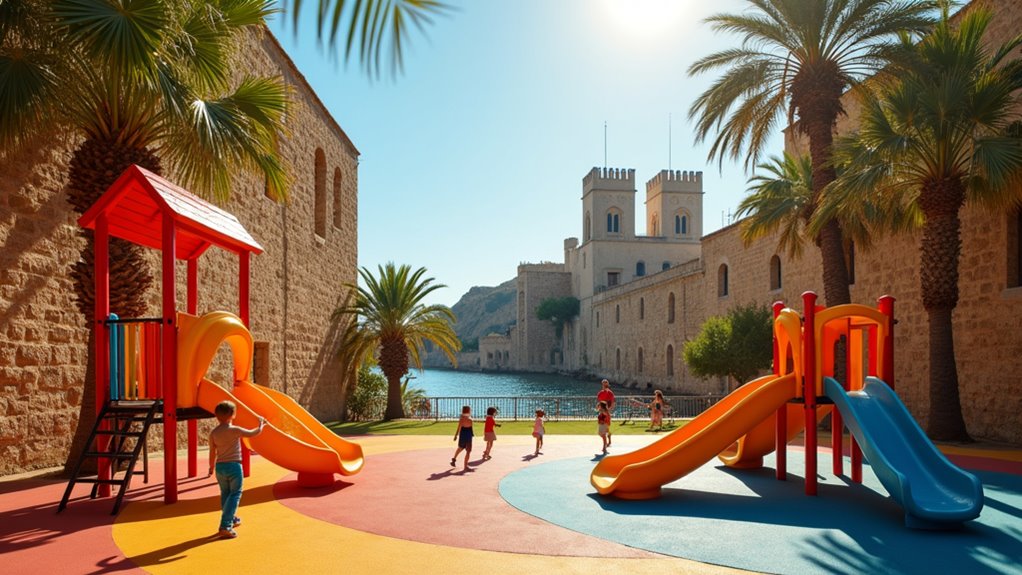 safe shaded toddler friendly playgrounds