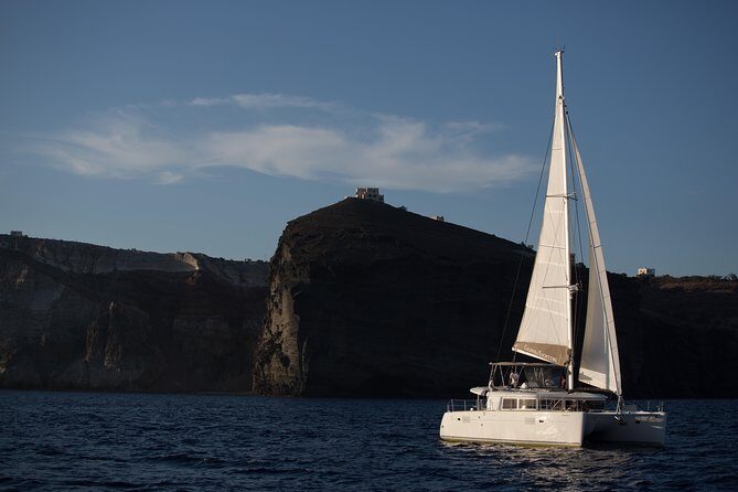 Santorini All-inclusive Catamaran Cruise with Thirassia Stop - Practical Details and Considerations