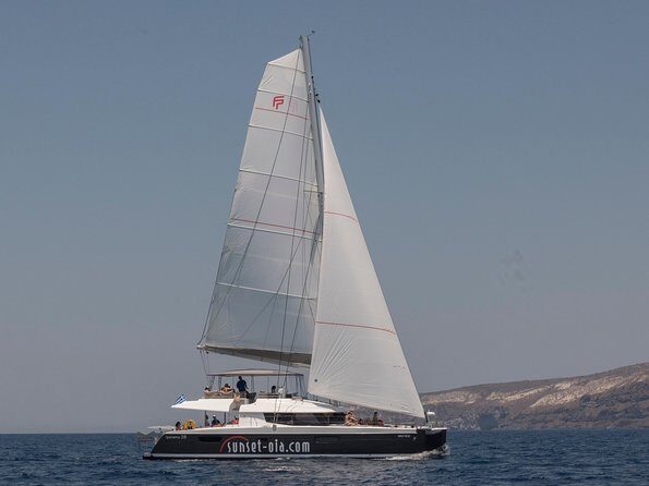 Santorini Luxury Catamaran Day Cruise with BBQ,drinks,transfer - The Experience: Pros and Cons