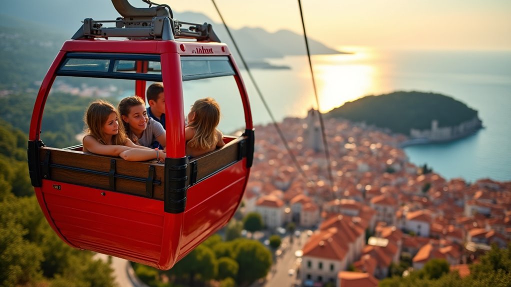 scenic cable car ride