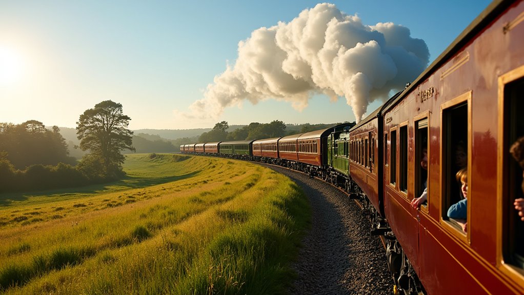 scenic norfolk seaside train
