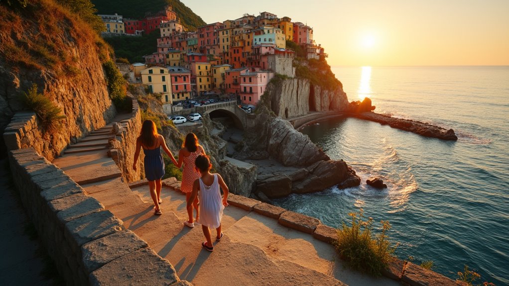 scenic sunset views pathways