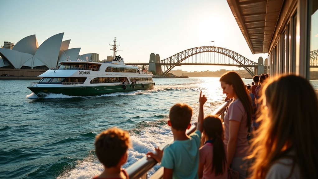 scenic sydney harbour ferry