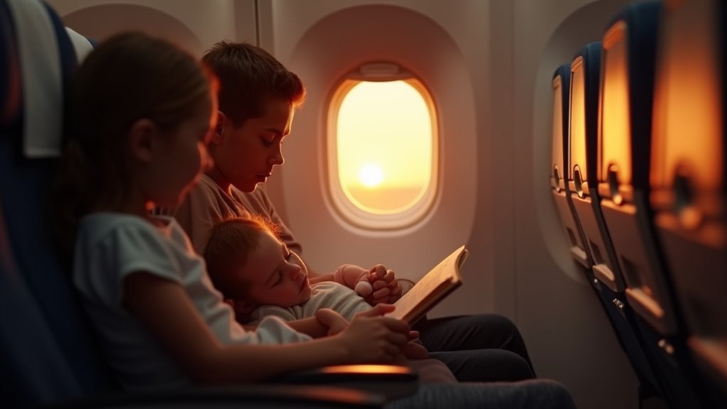 schedule evening flights for comfort