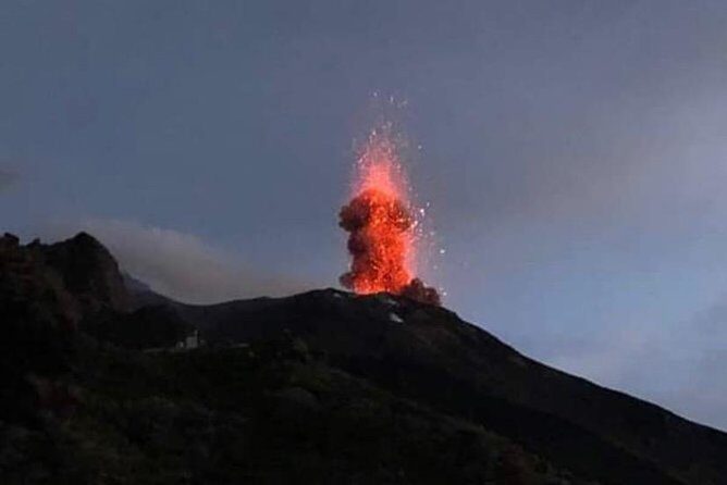 Sciara del Fuoco from the sea, night tour SMALL GROUP - Frequently Asked Questions