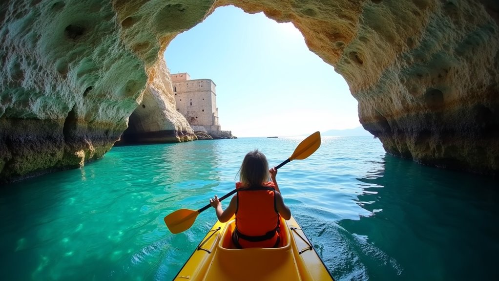 sea kayaking family adventure