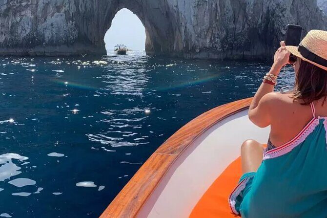 Selfie at Faraglioni, Water Taxi, Transfers in Capri! - Transportation & Timing