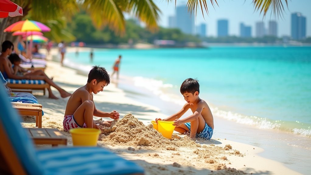 sentosa beaches family fun