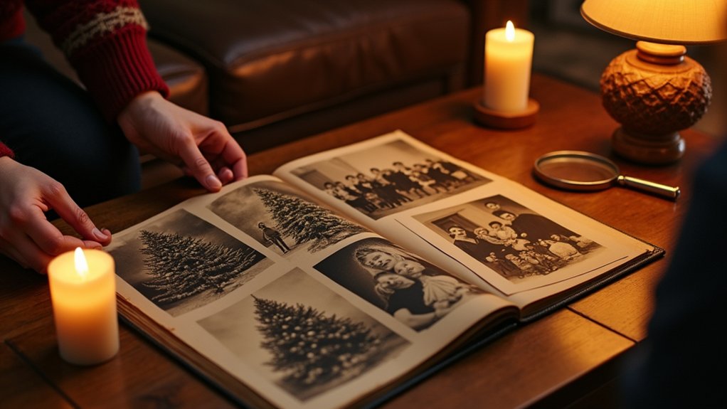 sharing vintage family holiday pictures