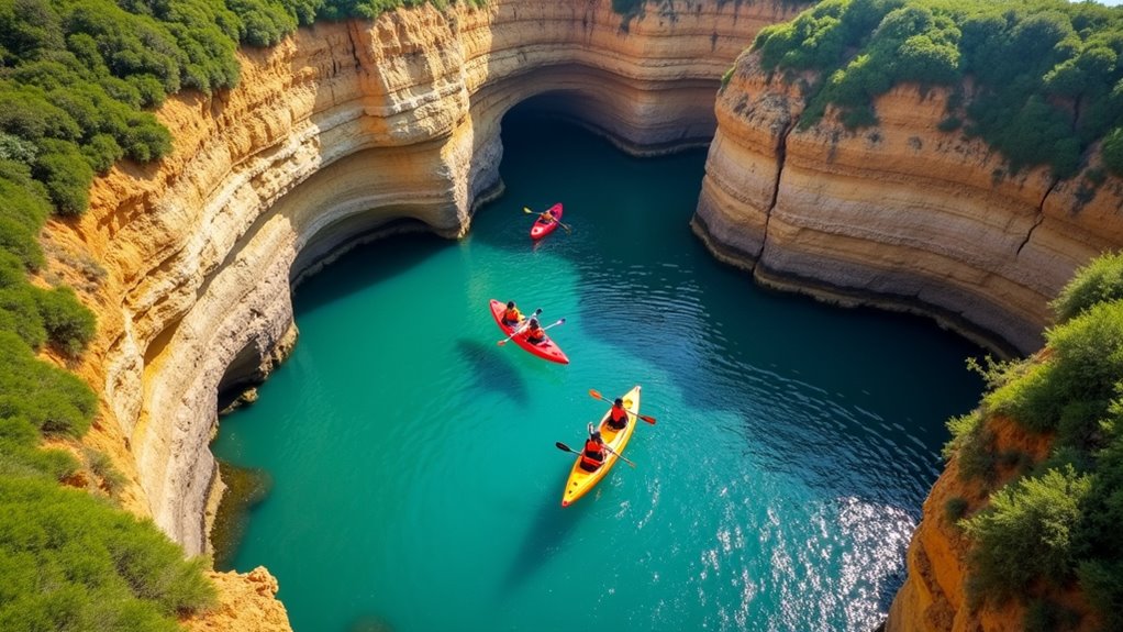 sheltered pembrokeshire coastal paddling