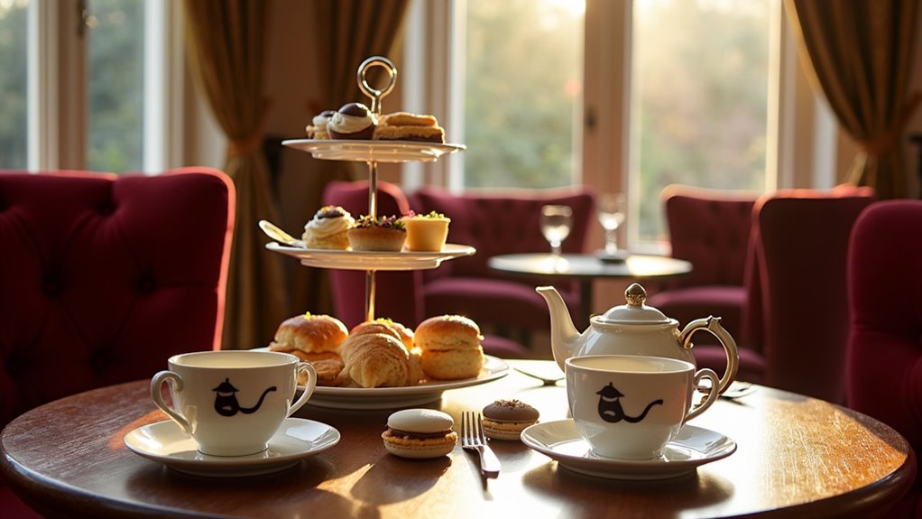 sherlock themed interactive afternoon tea