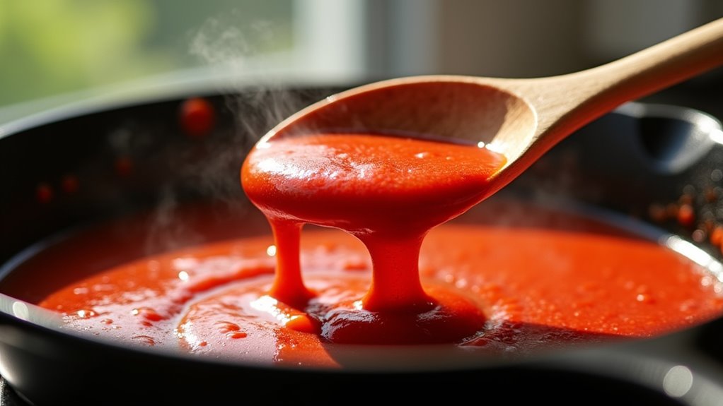 simmer until sauce thickens