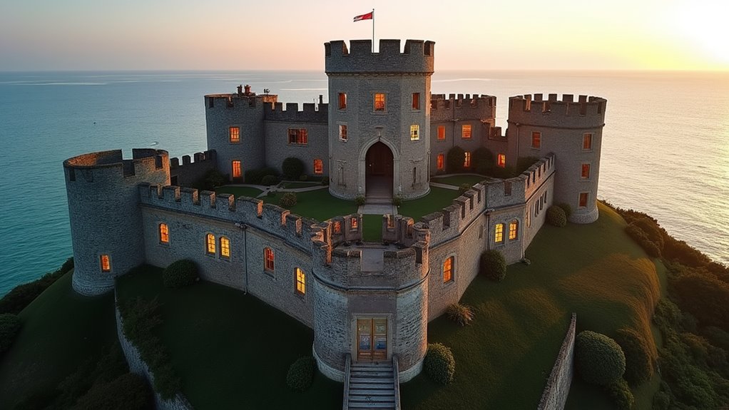 sleep in star shaped fortress