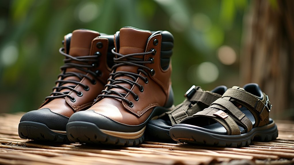 slip resistant quick drying footwear