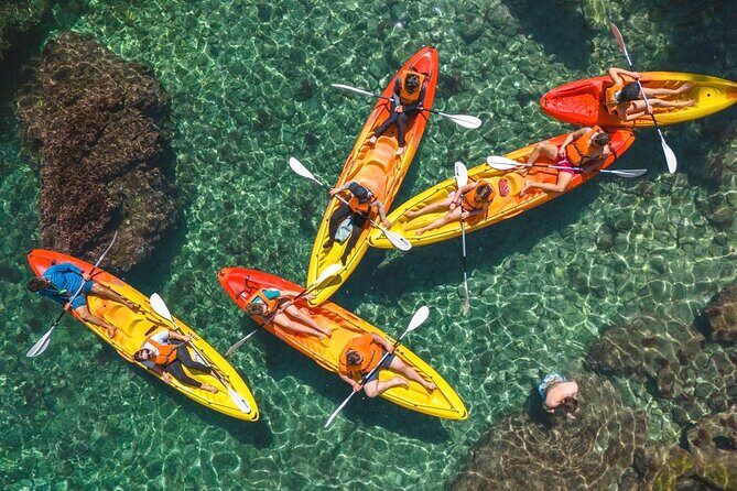 Small groups Kayak tour from Sorrento to Bagni Regina Giovanna - What’s Included and What to Bring