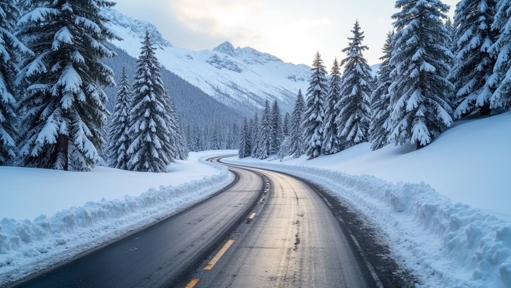 snowfall temperatures slopes safety