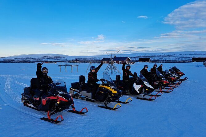 Snowmobile safari in the mountain plateau of Finnmarksvidda - The Route and Experience