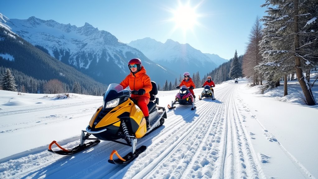 snowmobile tours for young riders