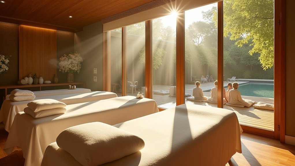 spa relaxation for parents