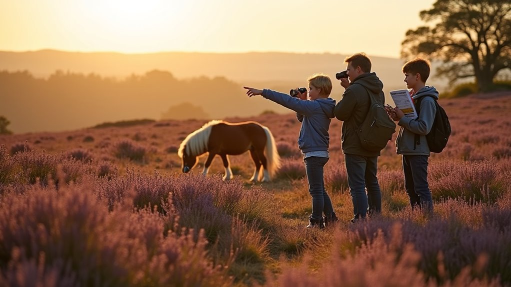 spot new forest ponies